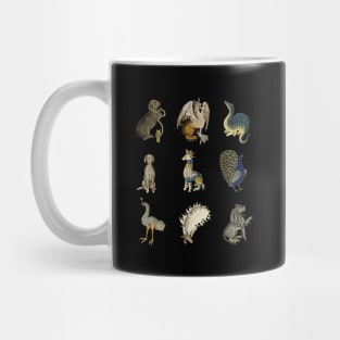 Medieval and Tudor Beasts, Creatures and Animals Mug